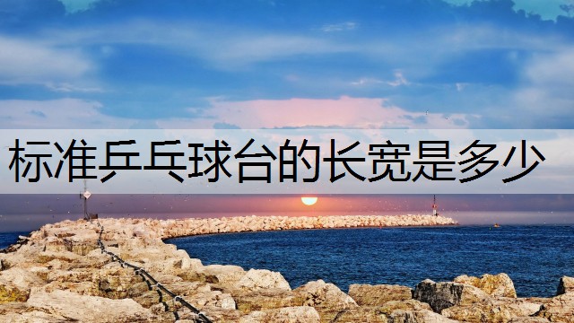 标准乒乓球台的长宽是多少