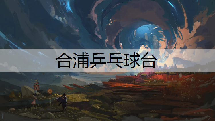 合浦乒乓球台
