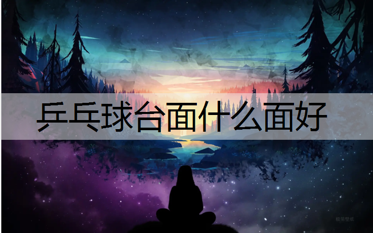 乒乓球台面什么面好