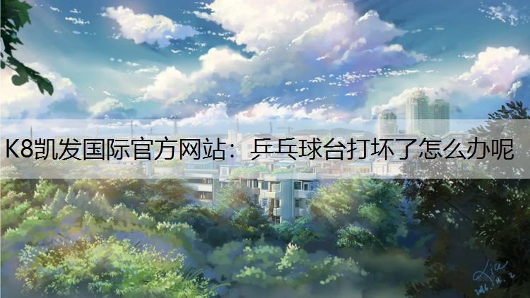 乒乓球台打坏了怎么办呢
