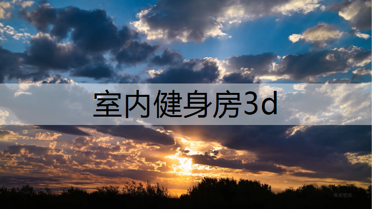 室内健身房3d