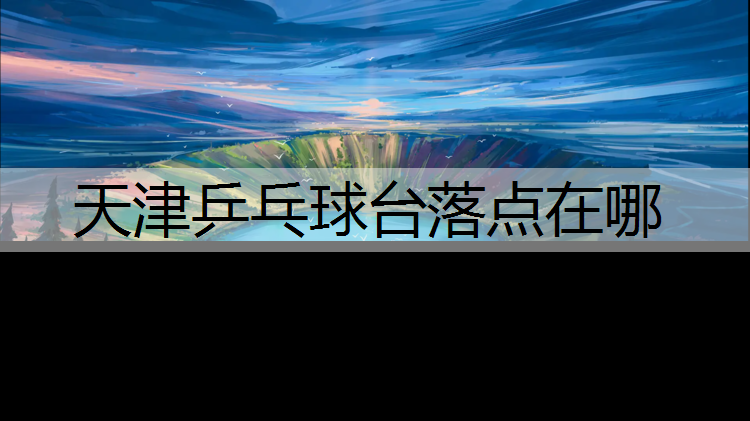 天津乒乓球台落点在哪